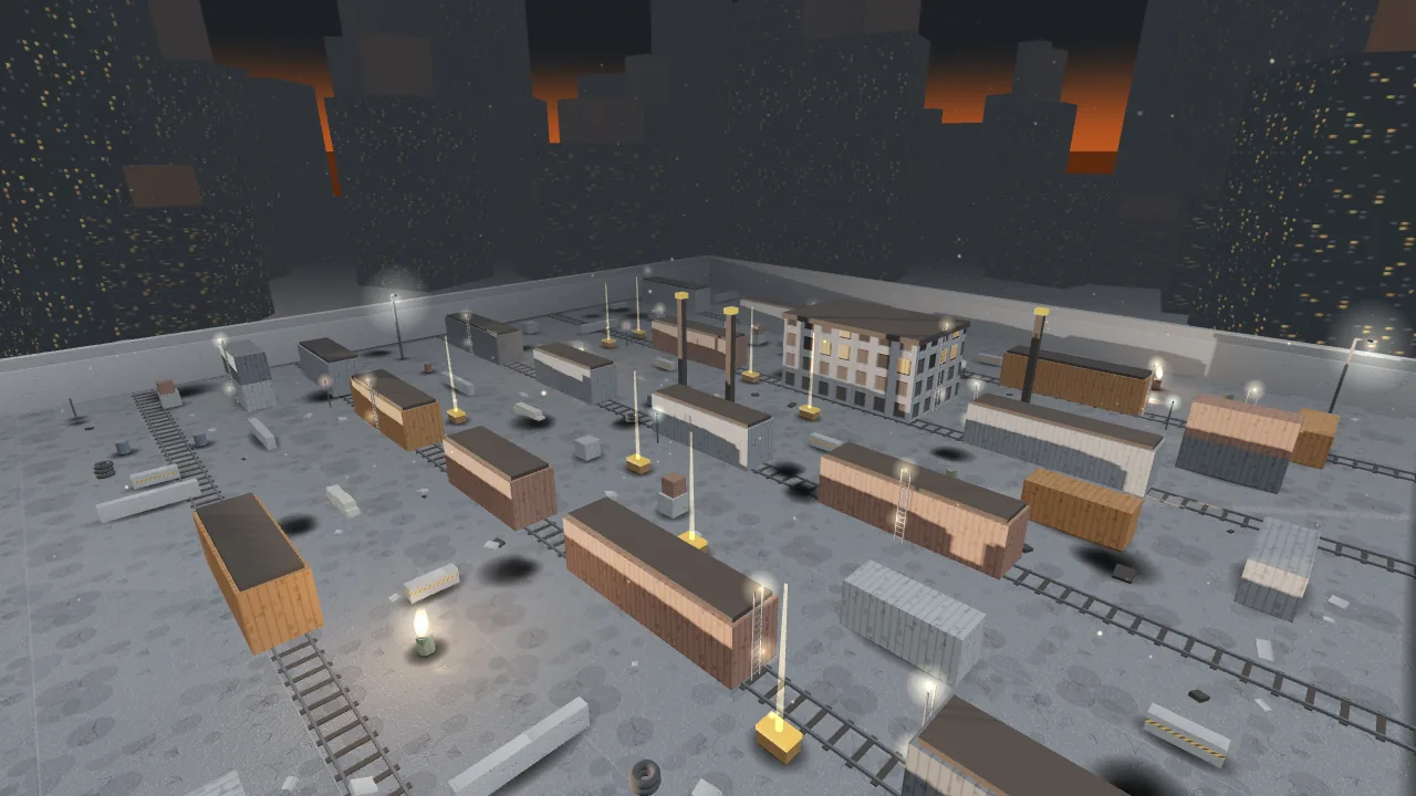 Depot 9 actual in-engine map overview