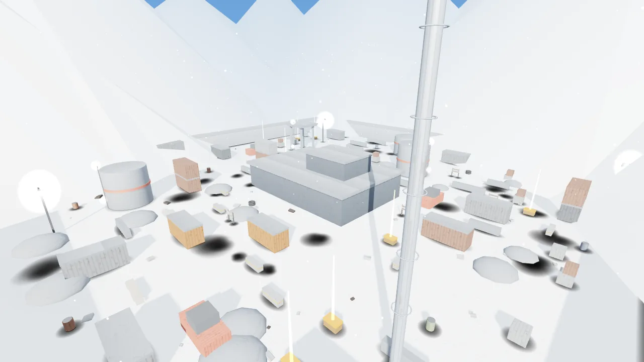 Frostline Base actual in-engine map overview